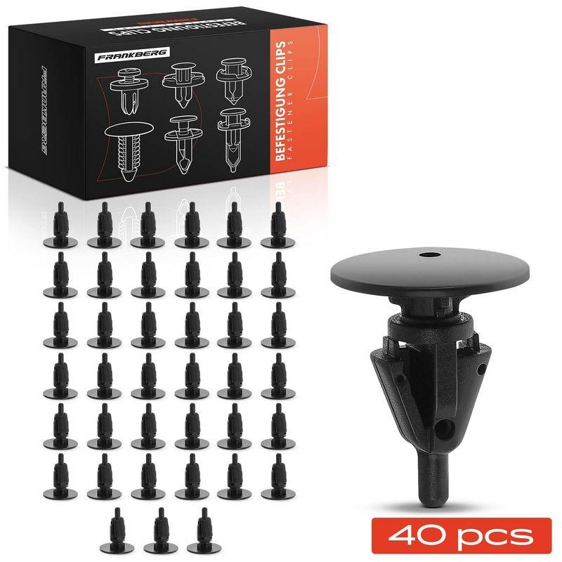 40x Frankberg Befestigungsclips Seitenleiste Verkleidung 5481FB0064424