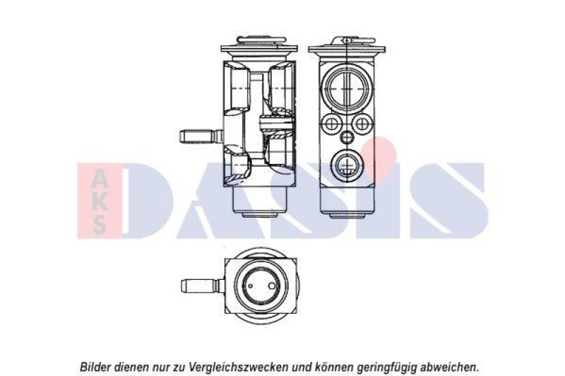 AKS DASIS Expansionsventil, Klimaanlage 840249N