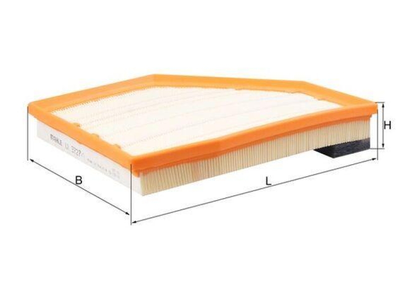 MAHLE Luftfilter LX 3727/1
