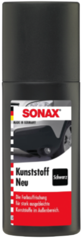 SONAX Kunststoff Neu Schwarz 100ml 4091000