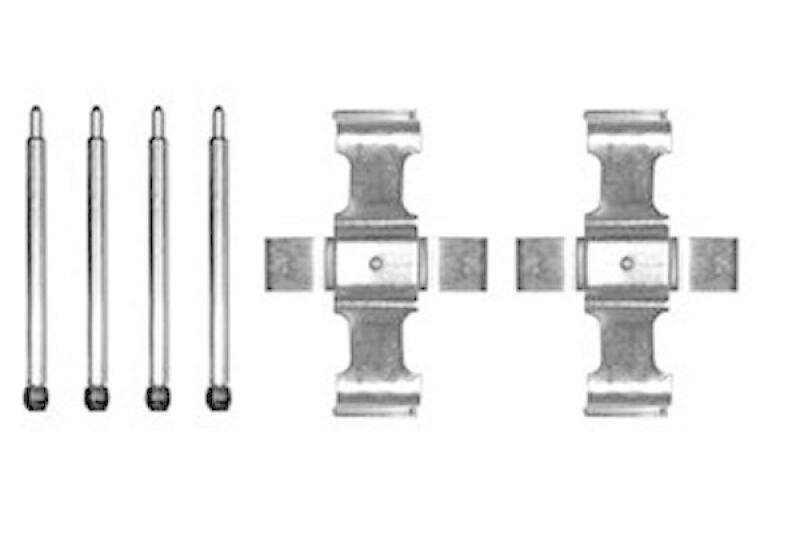 TRW Zubehörsatz, Scheibenbremsbelag