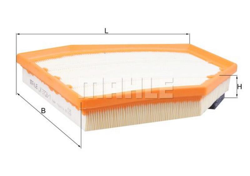 MAHLE Luftfilter LX 3728/1