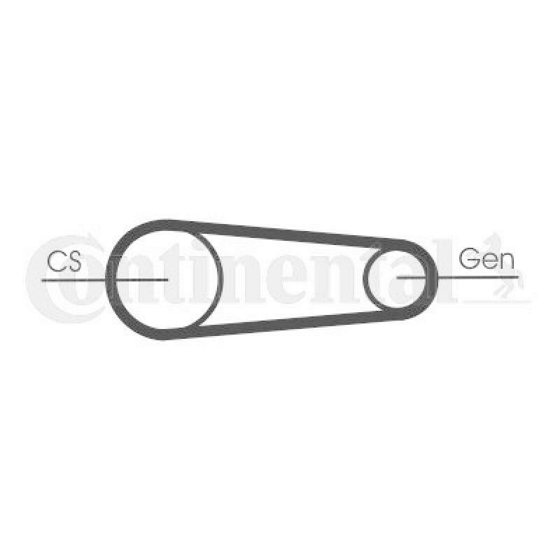 CONTINENTAL CTAM V-Ribbed Belt Set