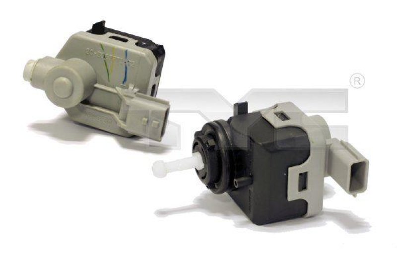 Control, headlight range adjustment
