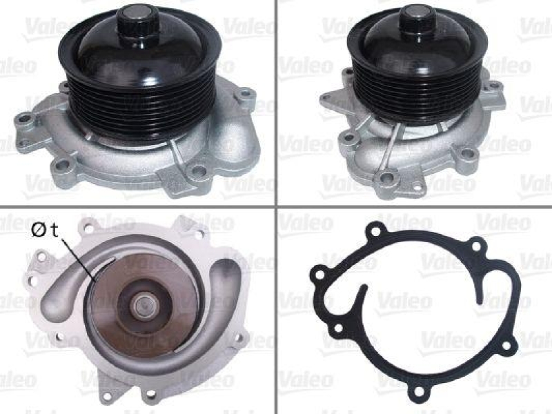 VALEO Wasserpumpe, Motorkühlung 506987