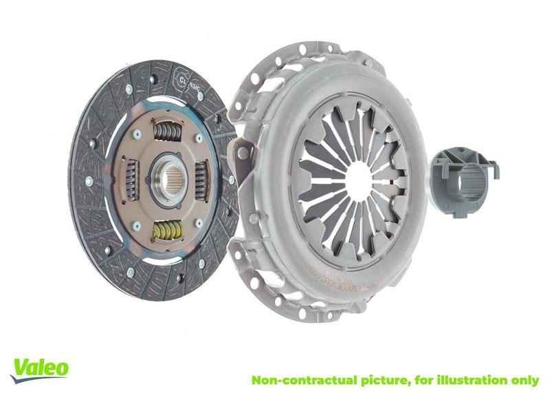 VALEO Kupplungssatz Kupplung 3KKIT passend f&uuml;r Seat Marbella Fiat141 Uno 146 786003