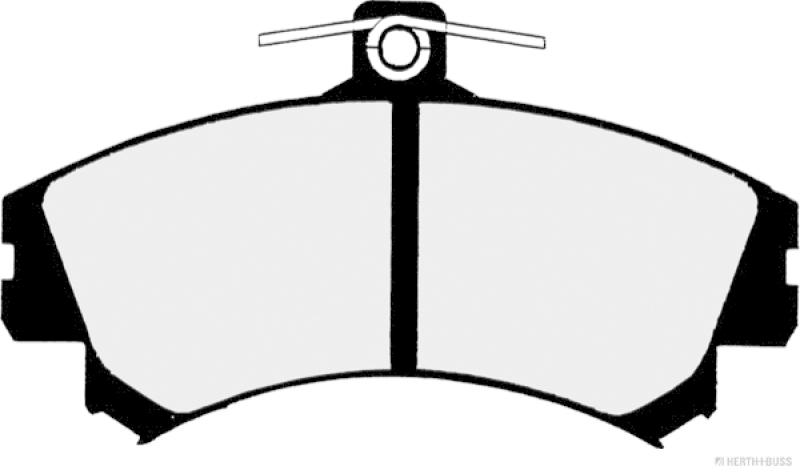 Herth&Buss Bremsbel&auml;ge Satz Vorne passend f&uuml;r Mitsubishi Colt VI Space Star J3605036