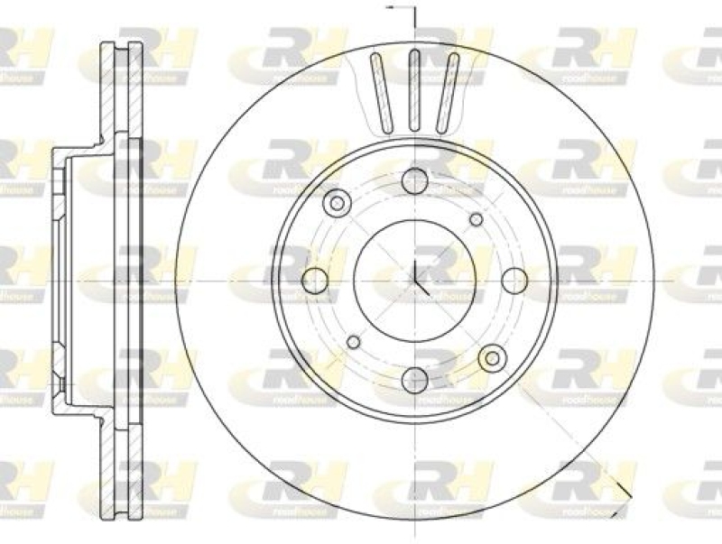 2x ROADHOUSE Bremsscheibe