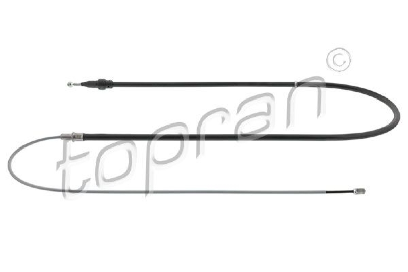 TOPRAN Cable Pull, parking brake