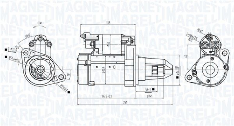 MAGNETI MARELLI Starter