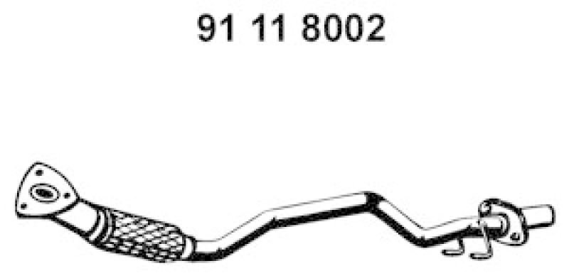EBERSPÄCHER Exhaust Pipe