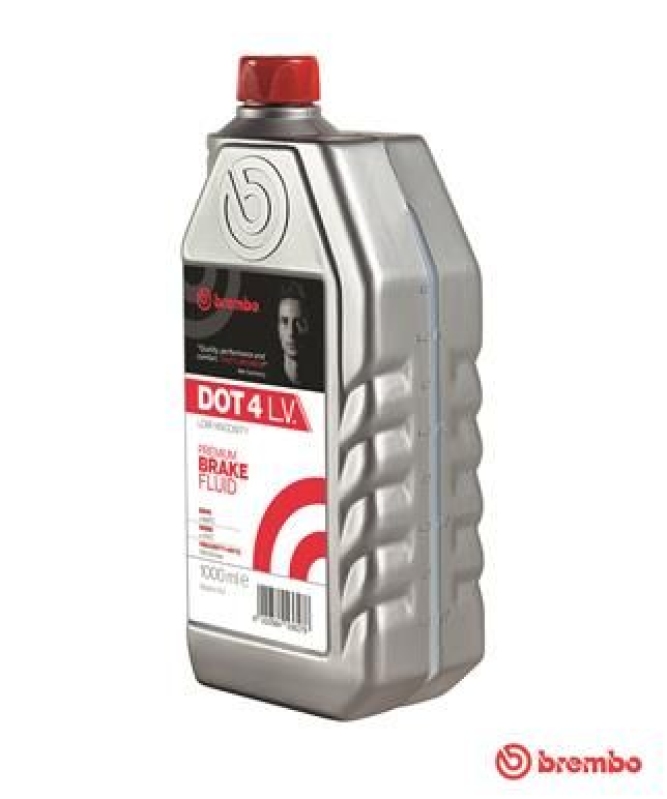 BREMBO Brake Fluid Brembo DOT 4 Low Viscosity Premium Brake Fluid