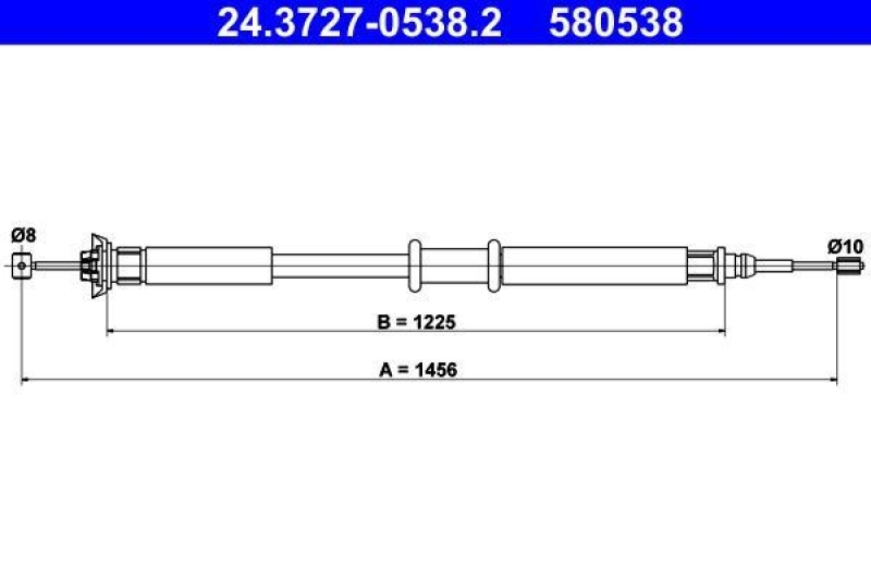ATE Cable, parking brake