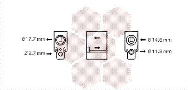 VAN WEZEL Expansionsventil, Klimaanlage 43001335
