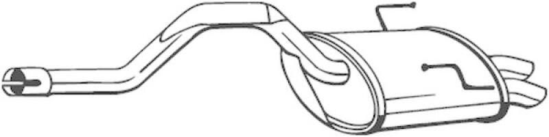 BOSAL Endschalld&auml;mpfer 200-803