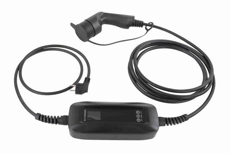 VEMO mobile Ladestation + Schukostecker passend f&uuml;r Renault Zoe, Tesla 3, BMW i3