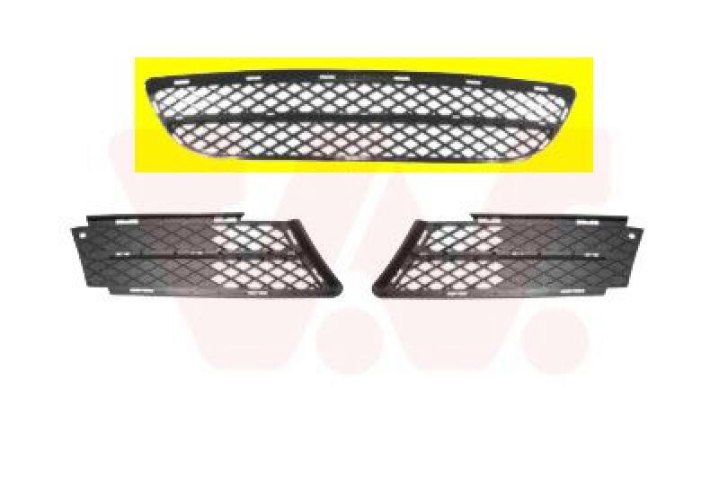 VAN WEZEL Ventilation Grille, bumper ** Equipart **