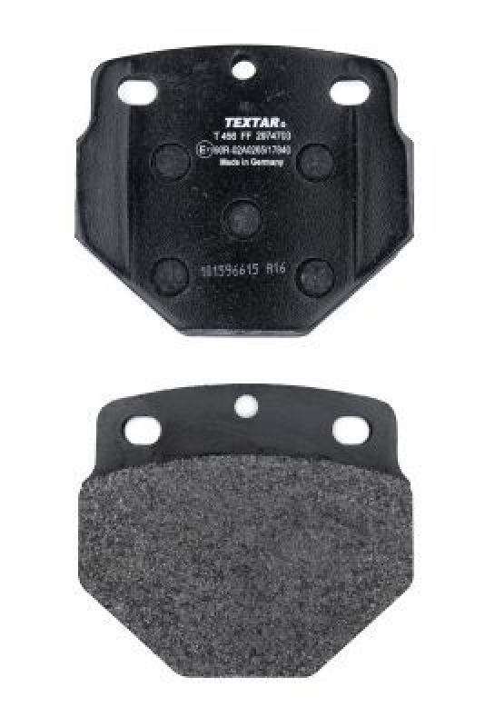 TEXTAR Brake Pad Set, disc brake