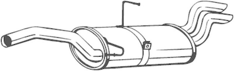BOSAL Endschalld&auml;mpfer 135-567