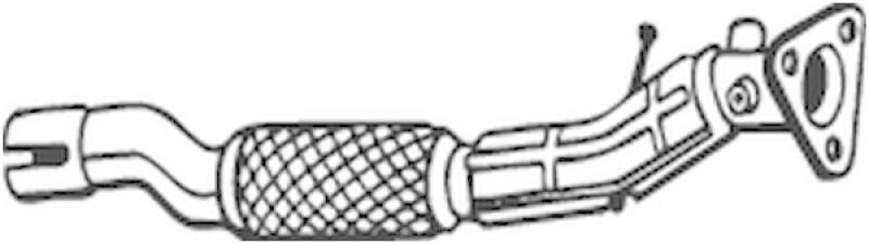 BOSAL Abgasrohr 750-125