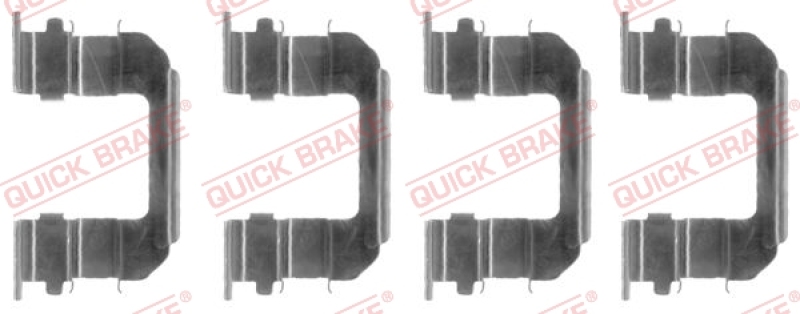 QUICK BRAKE Zubeh&ouml;rsatz, Scheibenbremsbelag