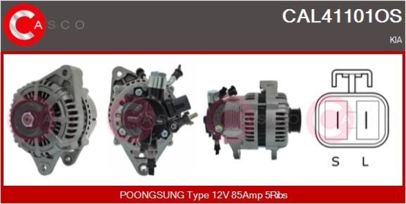 CASCO Generator Reman - No Core Value