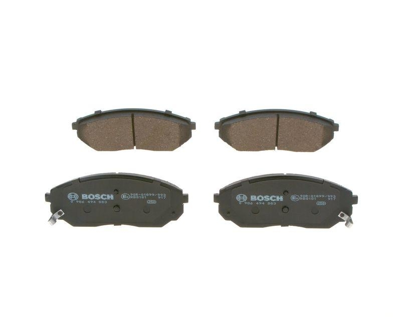 BOSCH Bremsbelagsatz, Scheibenbremse 986494883