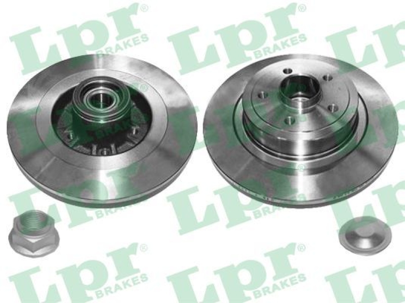 2x LPR Bremsscheibe LPR HUB BRAKE DISC LINE