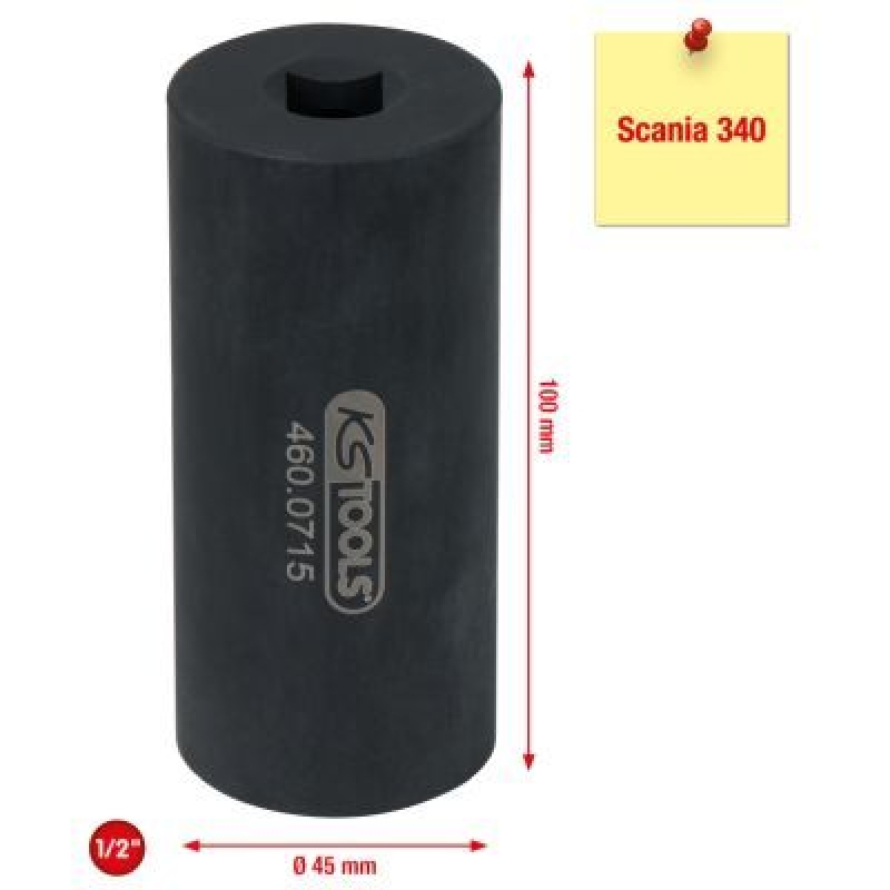 KS TOOLS Steckschl&uuml;sseleinsatz 4600715