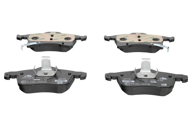 ATE Powerdisc Bremsscheiben + Bremsbel&auml;ge Vorne Hinten passend f&uuml;r ...