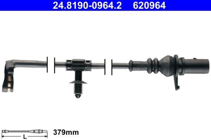 ATE Warning Contact, brake pad wear