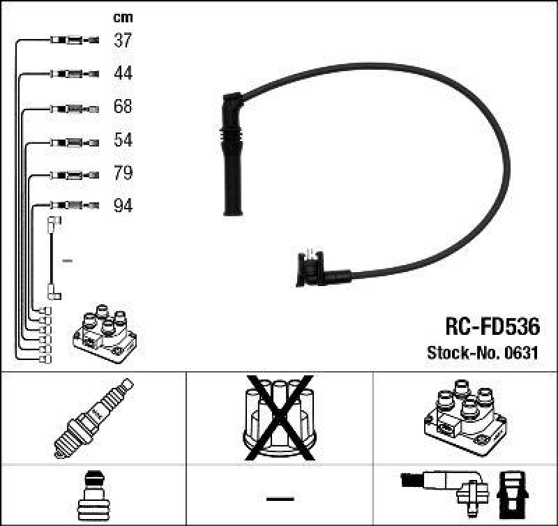 NGK Ignition Cable Kit
