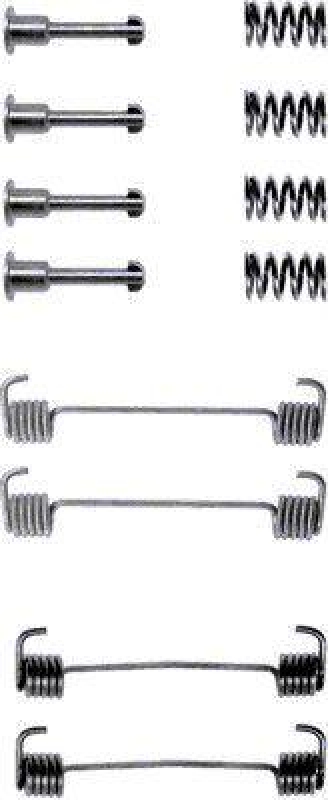 TEXTAR Accessory Kit, parking brake shoes