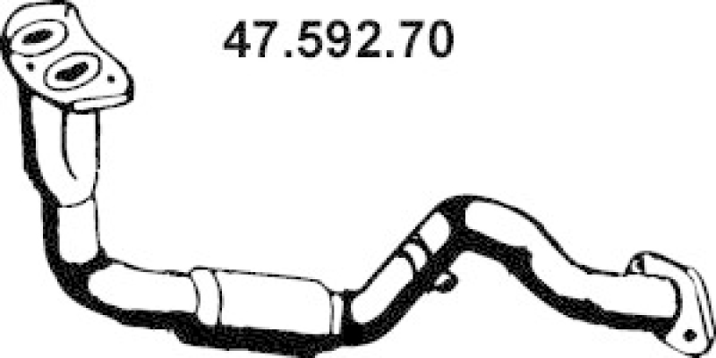 EBERSPÄCHER Exhaust Pipe