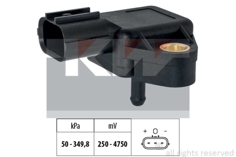 KW Luftdrucksensor, Höhenanpassung Made in Italy - OE Equivalent