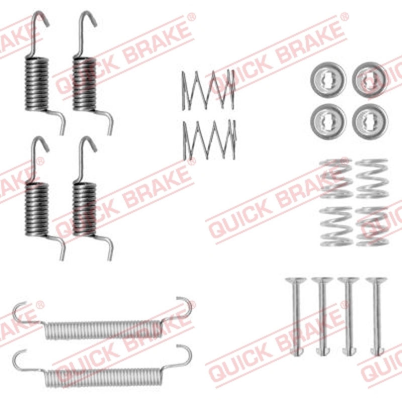 QUICK BRAKE Zubeh&ouml;rsatz, Feststellbremsbacken