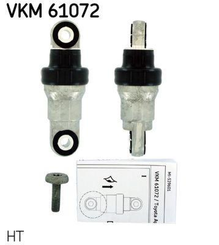 SKF Tensioner Pulley, v-ribbed belt