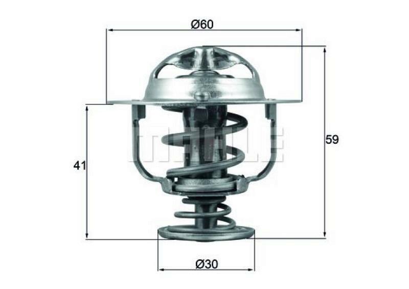 MAHLE Thermostat für Kühlmittel / Kühlerthermostat