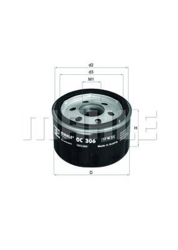MAHLE Ölfilter