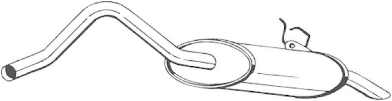 BOSAL Endschalld&auml;mpfer