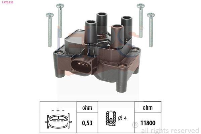 EPS Zündspule Made in Italy - OE Equivalent