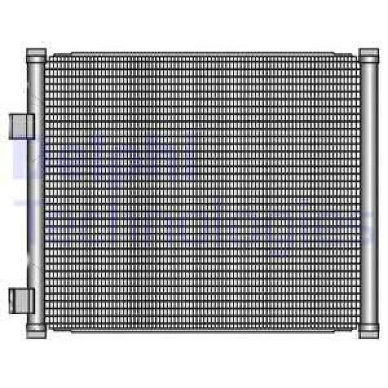 DELPHI Condenser, air conditioning