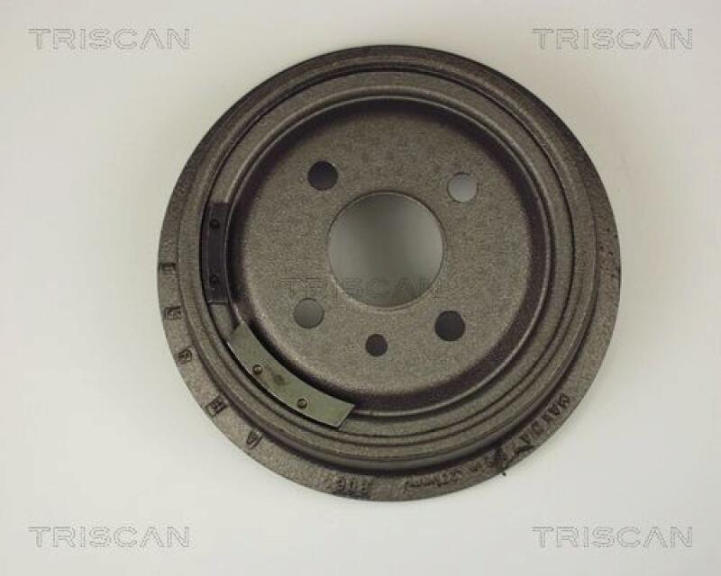 2x TRISCAN Brake Drum