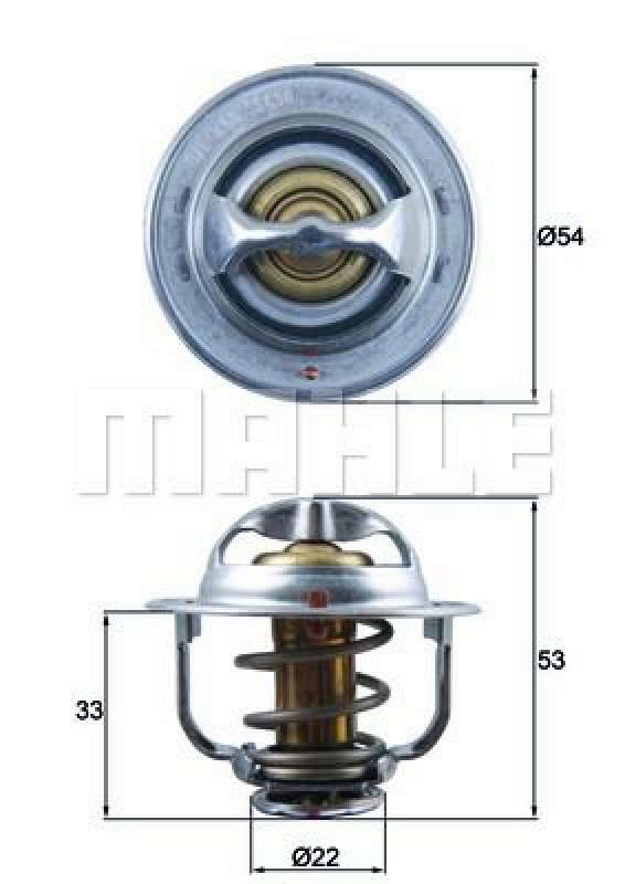 MAHLE Thermostat für Kühlmittel / Kühlerthermostat