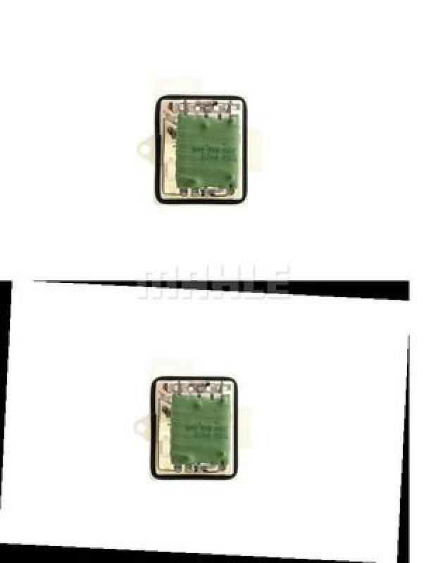 MAHLE Resistor, interior blower BEHR *** PREMIUM LINE ***