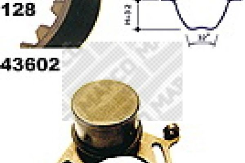 MAPCO Zahnriemensatz 23602