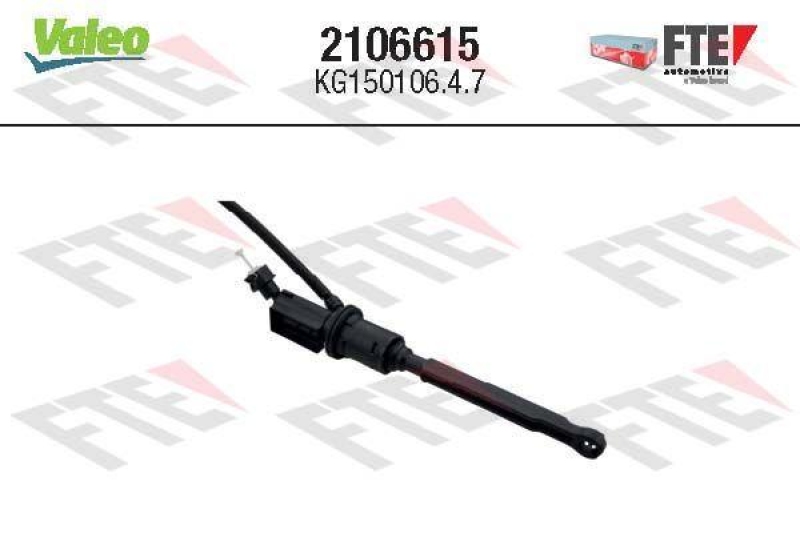 VALEO Geberzylinder, Kupplung FTE CLUTCH ACTUATION 2106615