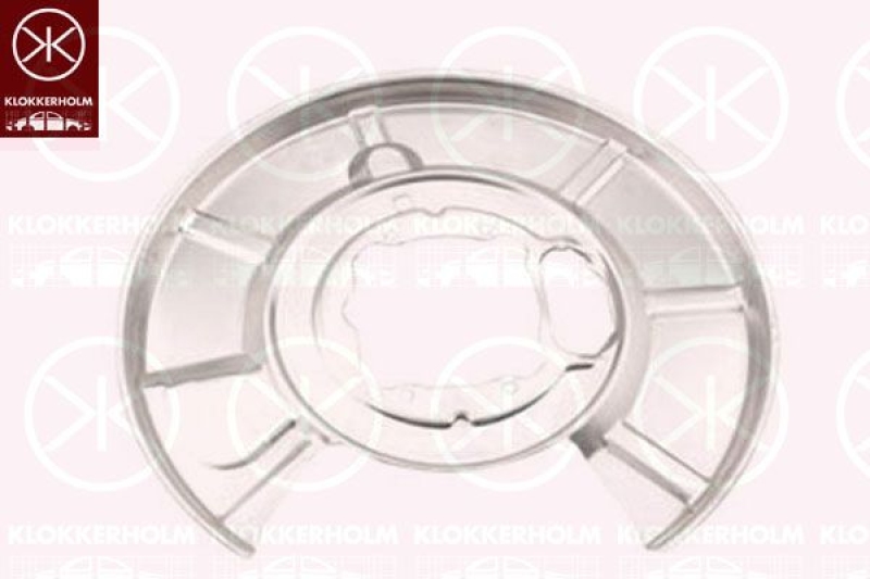 KLOKKERHOLM Splash Panel, brake disc