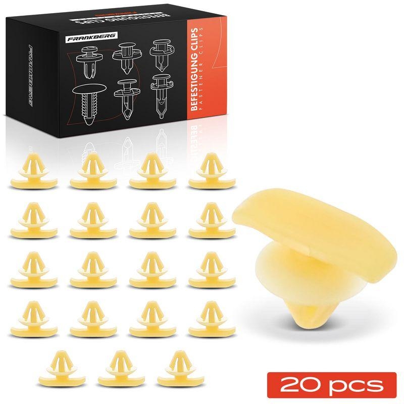 20x Frankberg Befestigungsclips Sto&szlig;stange T&uuml;rdichtung 5481FB0047277