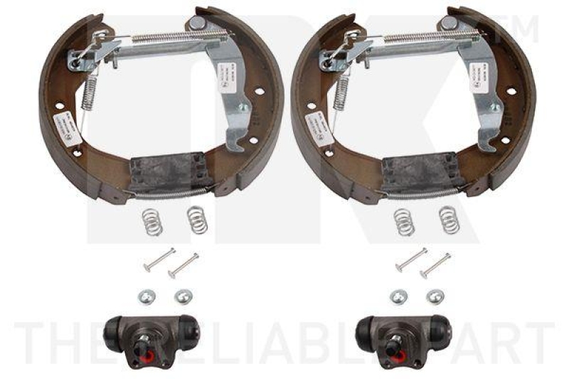 Brake Set, drum brakes